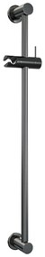 Brauer Gunmetal Edition thermostatische doucheset met glijstang en 3 standen handdouche gunmetal geborsteld PVD