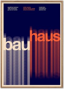 Ingelijste digitale print Bauhaus Art