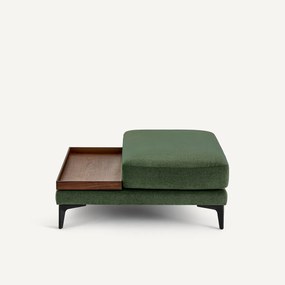 Voetensteun met dienblad, polyestermix, MODERNISTE, ontwerp Emmanuel Gallina