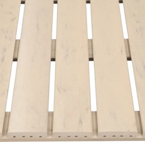 Terrastegel composiet 50 x 50 cm steengrijs gevlamd FSC (24 mm) massief