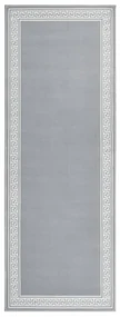 vidaXL Tapijtloper 80x200 cm BCF grijs met motief