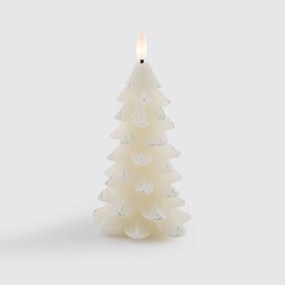 Kerstboom LED-kaars H16,5 cm, Caspar
