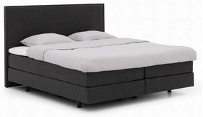 Goossens Boxspring Compleet Firenze Compleet, Vlak 180 x 210 cm box (=2x90cmx210cm) 2x matras gestoffeerd pocketv. 2x hoes , 1x topper joy deluxe