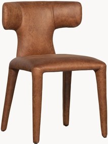 Kunstleren eetkamerstoelen Permit, 2 stuks