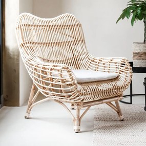 Must Living Cefalu Rieten Rotan Fauteuil Boho