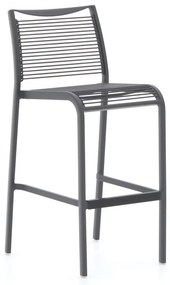 + 10% kassakorting | Barkruk tuin | Apple Bee Hawaii | Kunststof | Grijs | Tuinstoel | Kees Smit Tuinmeubelen