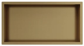 Fortifura Galeria Inbouwnis - 30x60x7cm - Geborsteld Messing PVD (Goud)
