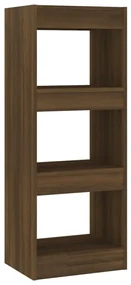 vidaXL Boekenkast/kamerscherm 40x30x103 cm spaanplaat bruineikenkleur
