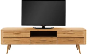 Goossens Tv Meubel Bjarte, 5 laden 1 open vak 180 cm breed