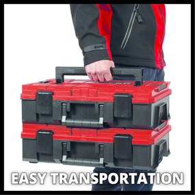 Einhell E-case S-F Stapelbare Systeemkoffer met Foam