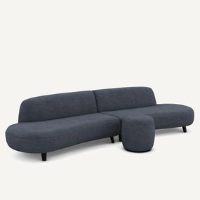 Voetsteun van katoen/linnen, Rosebury-design E.Gallina