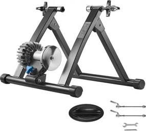 VEVOR fietstrainer voor wielen van 660,4-736,6 mm / 700C, opvouwbare fietstrainer voor thuis met snelspanner en voorwielsteun, draagvermogen van 150 kg, fietstraining voor thuis