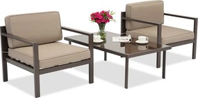 Porto Terrasmeubelset brons Garden Point