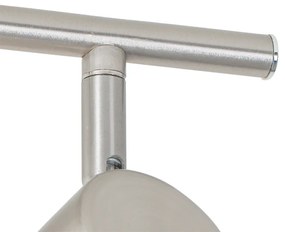 Moderne plafondlamp staal 2-lichts verstelbaar - Jeana