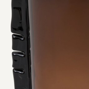 Handgeblazen glazen vaas, H32 cm, Limno