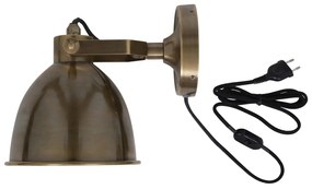 Muurspot Maxim Cover XL Antiek Messing