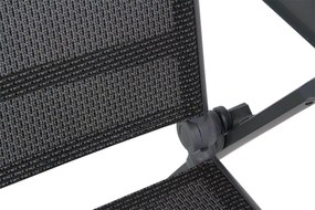 Tuinset 2 personen 90 cm Aluminium/textileen Grijs Lifestyle Garden Furniture Tirana/Varano