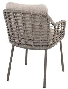 Taste by 4 Seasons Puglia tuinstoel terre Tuinstoel   bruin weerbestendig