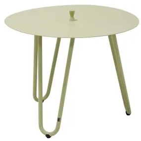 4 Seasons Outdoor | cool sidetable Ø 60 cm hoogte 45 cm, olive  Bijzettafel     weerbestendig