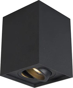 Smart spot zwart verstelbaar incl. wifi GU10 - Quadro Up