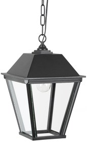 Delft Hanglamp Matzwart Large