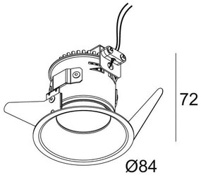 Delta Light -   Plafondlamp spots Varo Zwart  Metaal