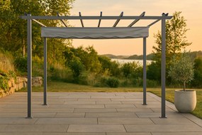 The Outsider Pergola Eva - Grijs - Aluminium - 295x295cm - The Outsider