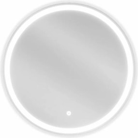 Mexen Gobi ronde verlichte badkamerspiegel, 60 cm, LED 6000K, antidamp - 9801-060-060-611-00