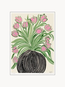 Wanddecoratie Tulips 1