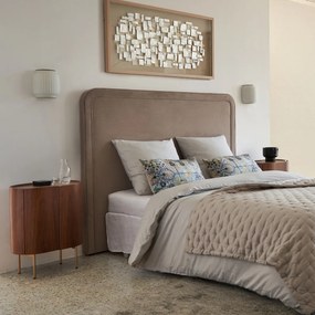 Wandlamp in opaline Canelé