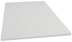 Xenz Flat douchevloer 120x80x4cm wit