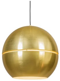 Eettafel / Eetkamer Art Deco hanglamp goud bol 50cm - Slice Art Deco, Design, Modern, Retro E27 rond Binnenverlichting Lamp