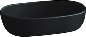 Mexen Viki opbouw wastafel 59 x 40 cm, zwarte glans - 21056070
