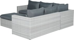Garden Impressions Bruno loungeset 4-delig - vintage grijs