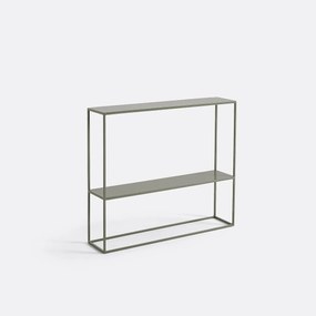 Stalen metalen wandtafel, dubbel blad, Miva
