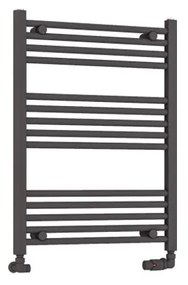 Eastbrook Wendover handdoekradiator 60x80cm 457W antraciet mat