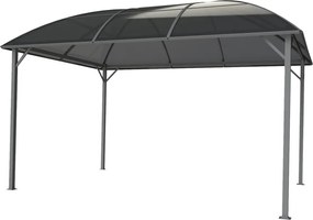 Metalen tuinhuisje Dominican 3x4 Garden Point antraciet