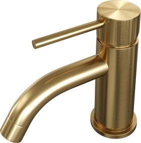 Brauer Stripe opbouw fonteinkraan messing geborsteld PVD