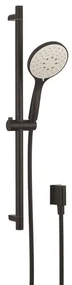 Crosswater MPRO Glijstangset - 70cm - handdouche rond 3 standen - zwart mat sw385359/sw385428/sw385429/sw385430/