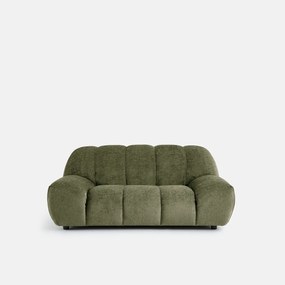 2-zits bank van dik fluweel Nuria