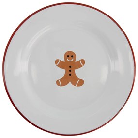 HEMA Kinder Kerstservies Emaille Bord Ø22cm