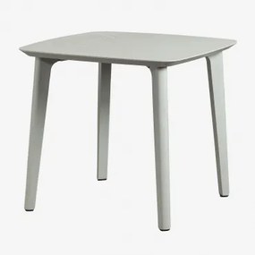 Tuinvierkante Tafel 85x85 Cm Van Polypropyleen Scand Groen – Khaki - Sklum