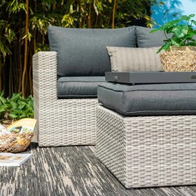 Garden Impressions Bruno loungeset 4-delig - vintage grijs