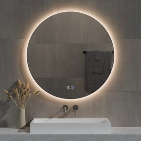 Best Design Aldora ronde spiegel 120cm met LED verlichting en verwarming