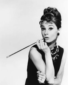 Foto Audrey Hepburn In Breakfast At Tiffany's, Silver Screen Collection