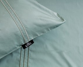 Dekbedovertrek King– 100% katoensatijn – 140×200/220 – jade