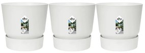 3x Pot elho Greenville wit D30xH28