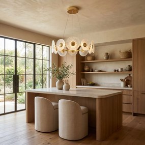 PLAFOND HANGENDE LAMP SWE071-CP 60cm GOLD