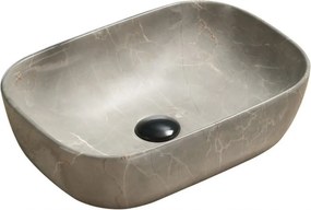 Mexen Rita opbouw wastafel 45 x 32 cm, beige steen - 21084597
