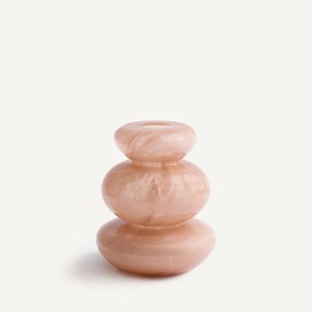Mondgeblazen glazen vaas, hoogte 20 cm, FYSA
